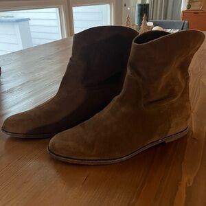 Vince Brown Suede Boots